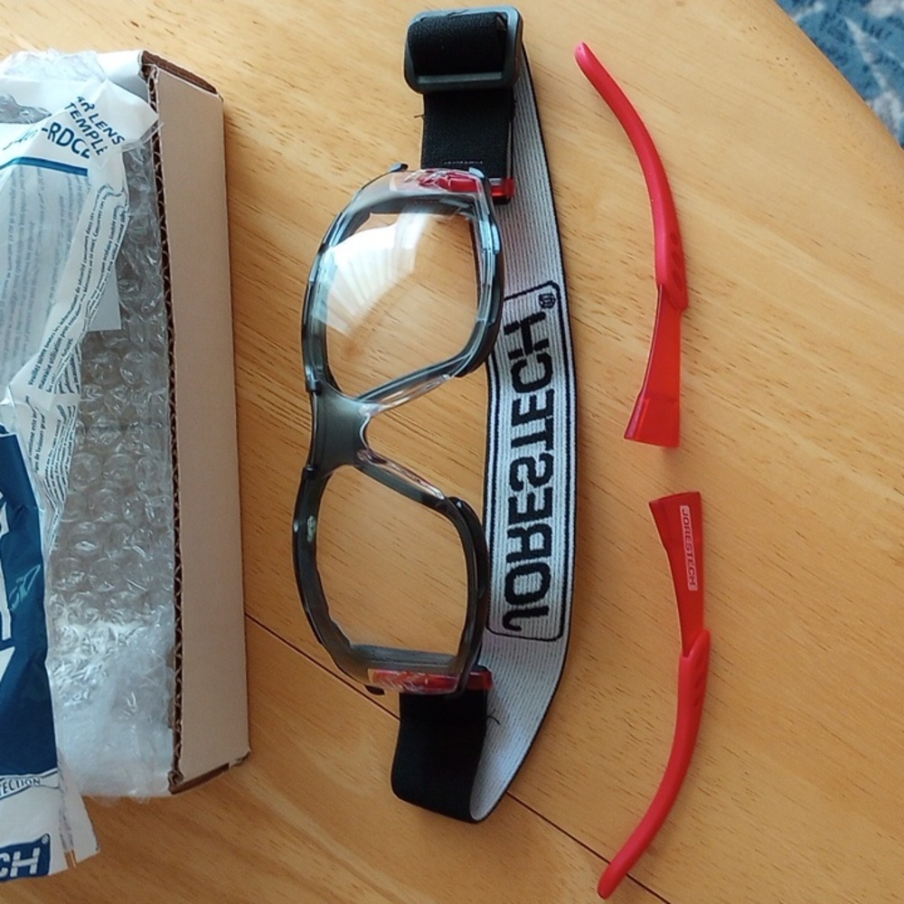 Safety Glasses Red and Black (Jorestech)